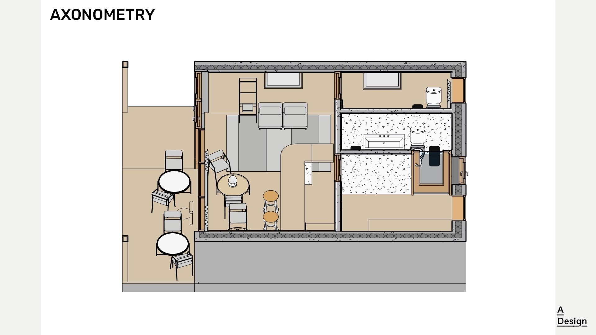 Small Bar - Revit model 3D model_4