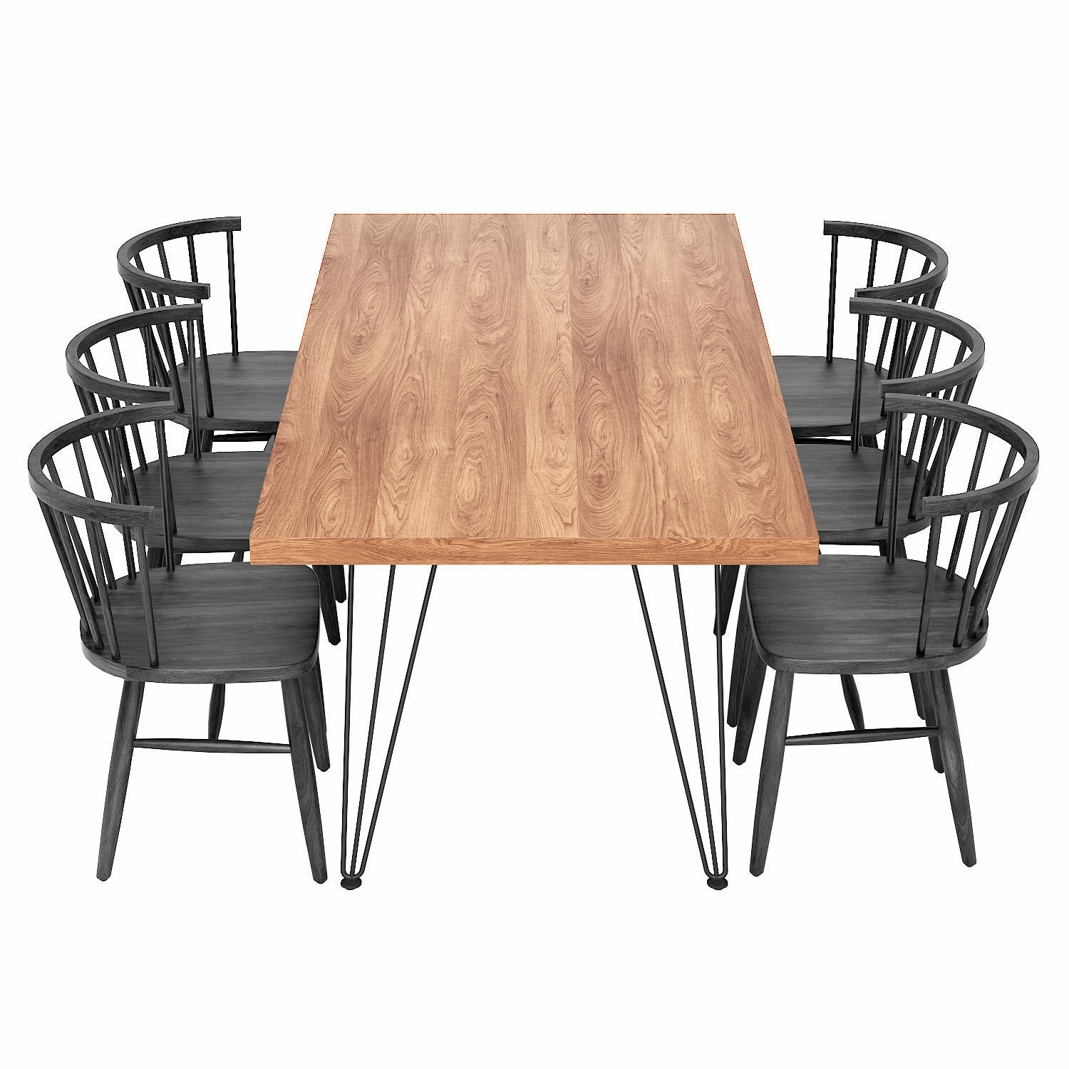 Dining set 14 3D model_1