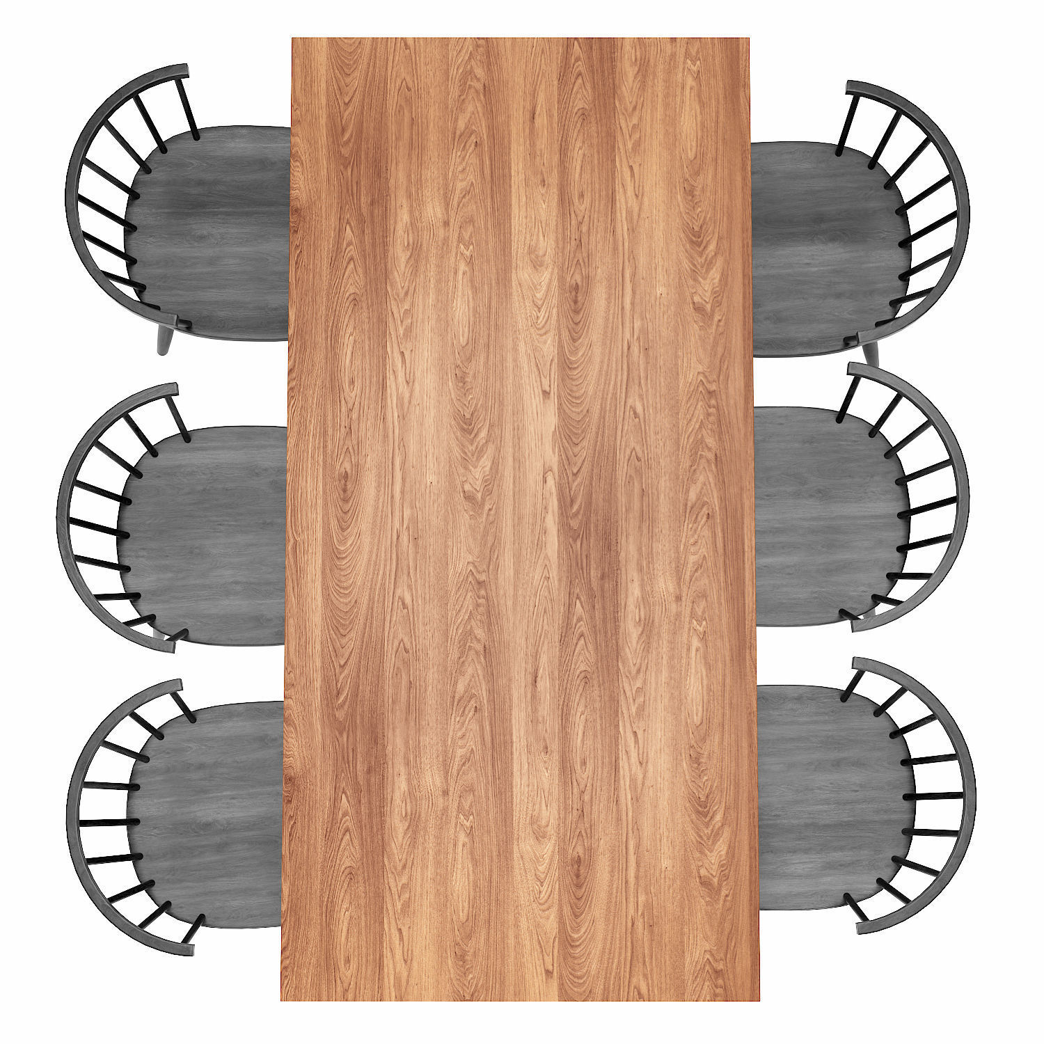 Dining set 14 3D model_2