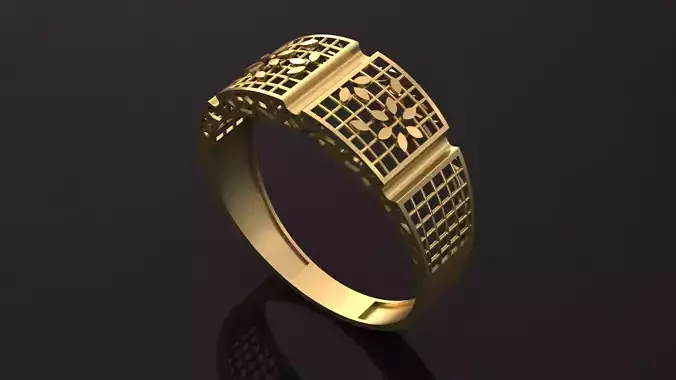 Fusion Jewellery Ring 3D print model