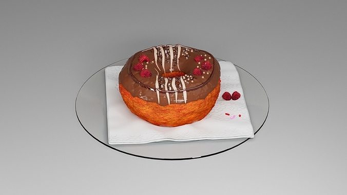 Donut six 3D model 6