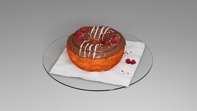 Donut six 3D model 5