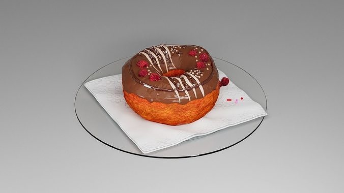 Donut six 3D model 7