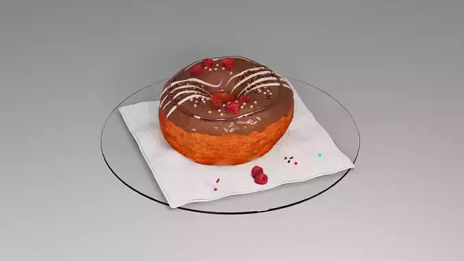 Donut six 3D model