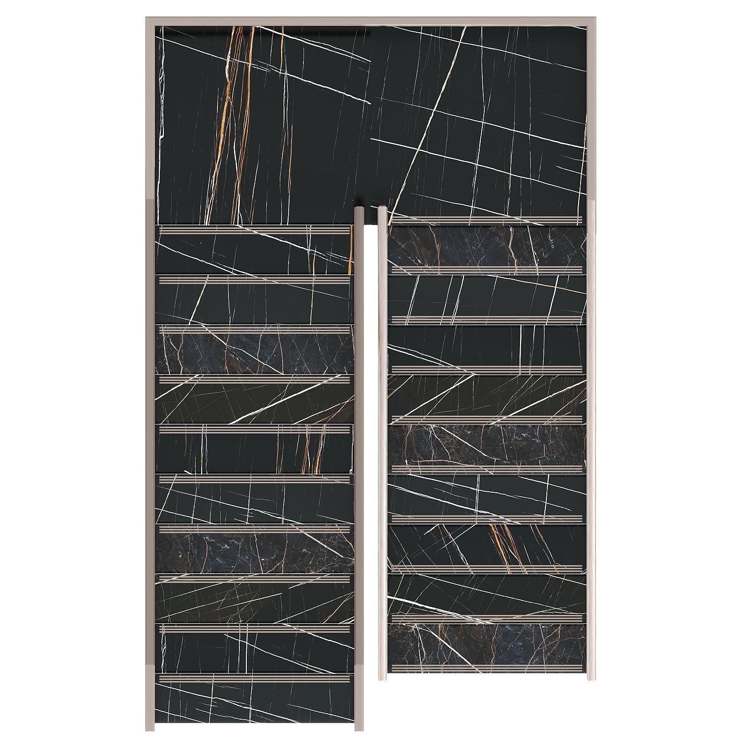 Modern luxury staircase 3 3D model_4