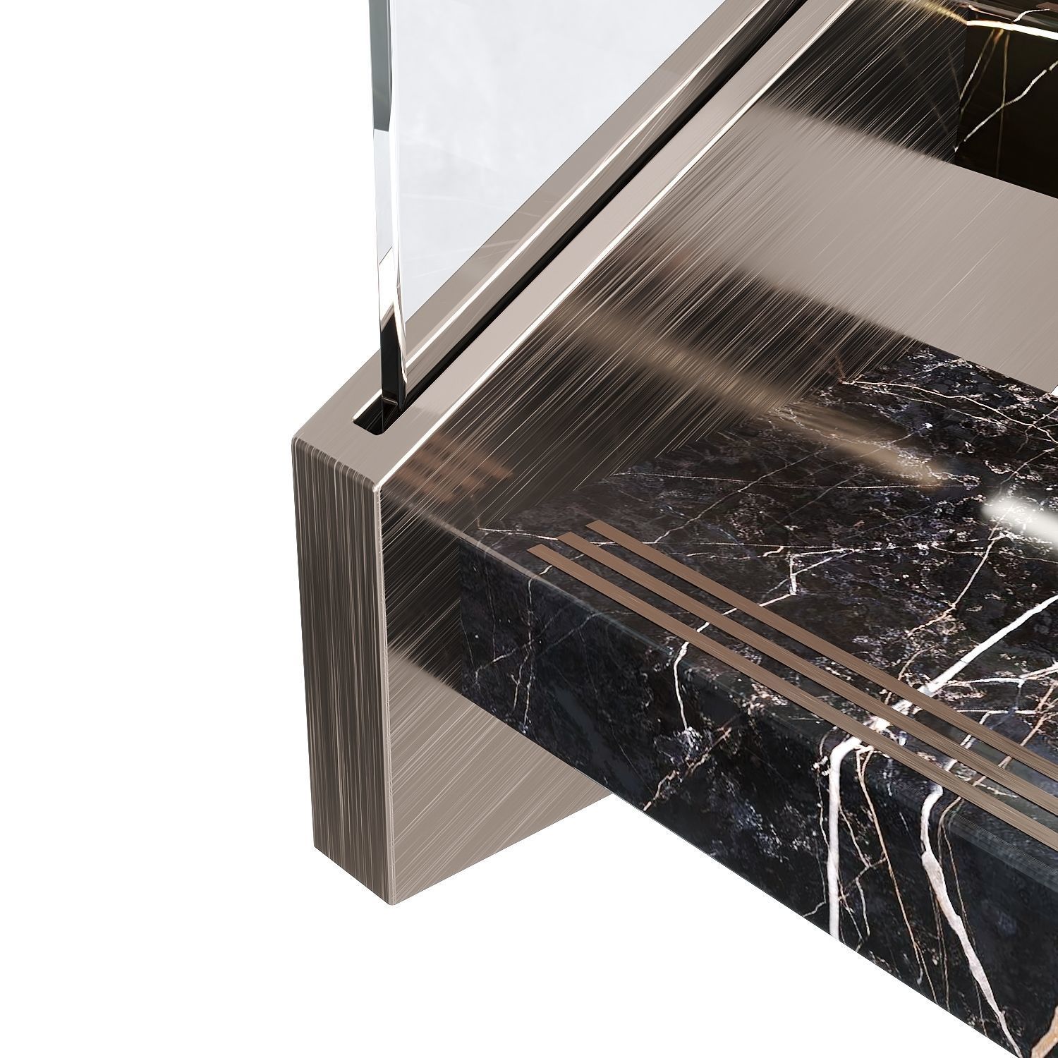 Modern luxury staircase 3 3D model_3