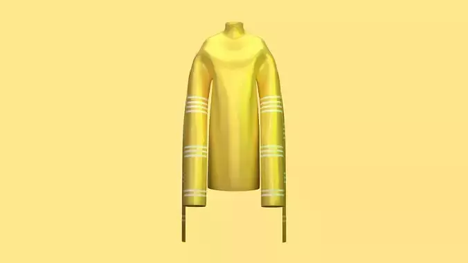 Mens Long Sleeve Dress-Metaverse