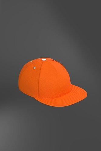 Baseball cap 3D model