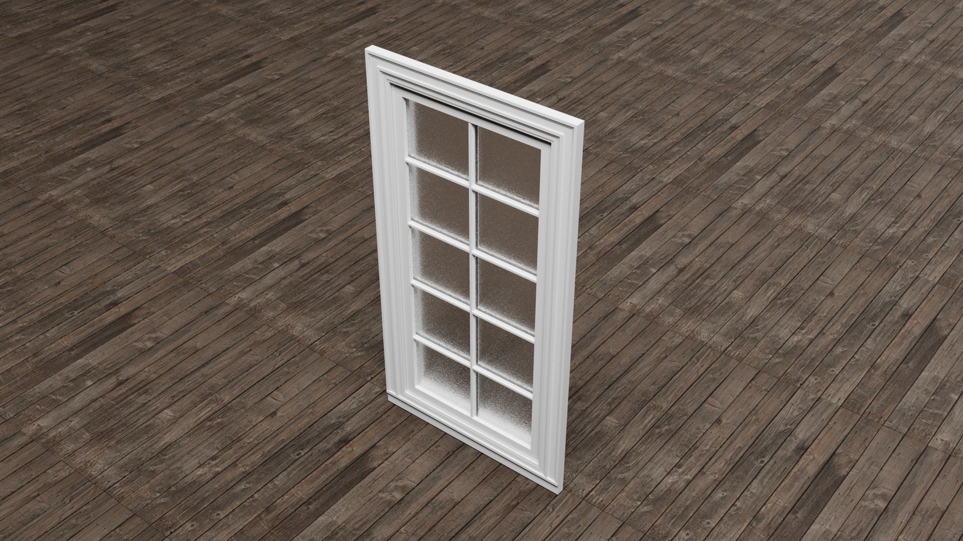 Door Window Set 3D model_4
