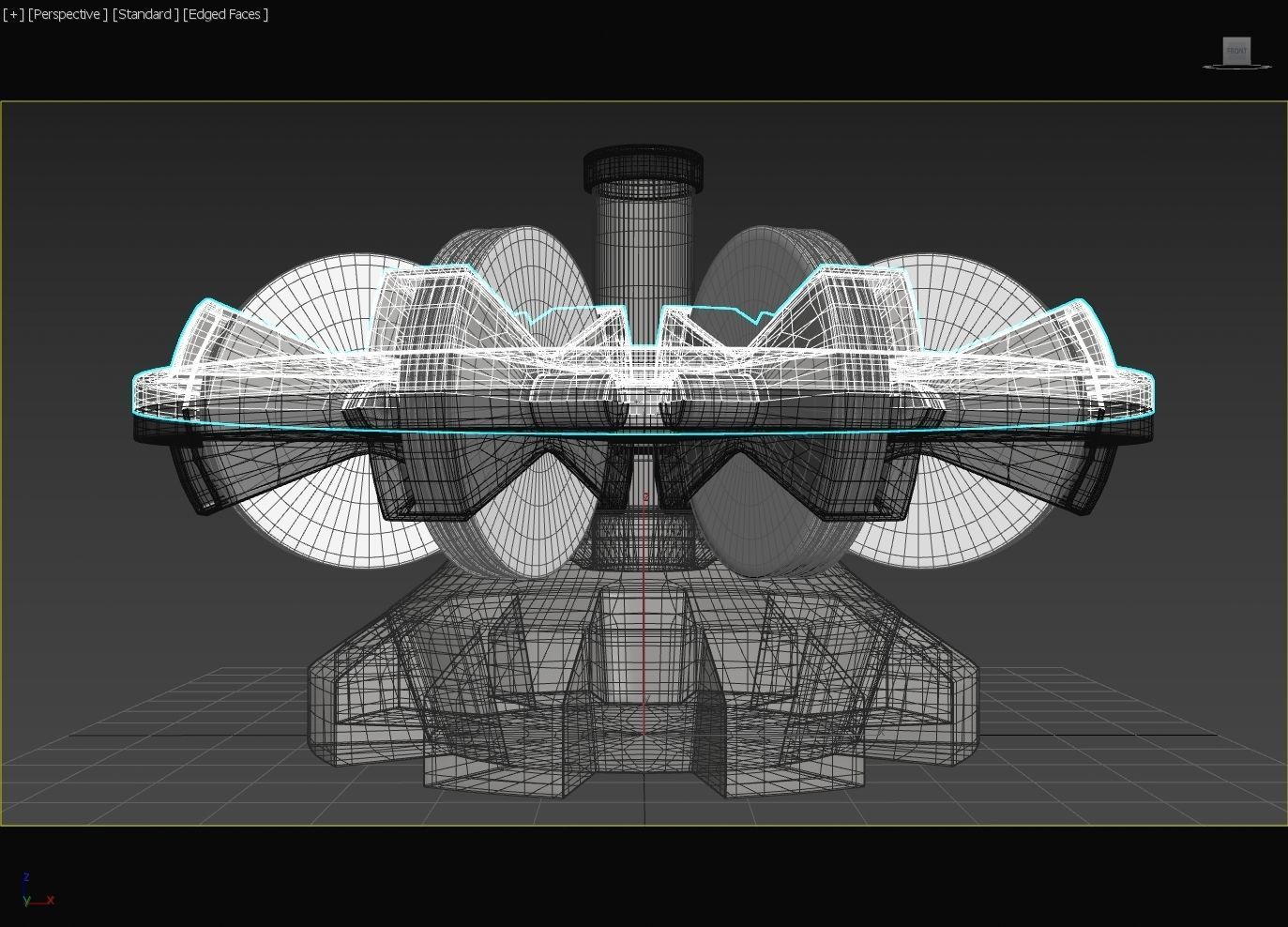 LArendsian Centripetal Supra Gyro - Concept 3D print model_19