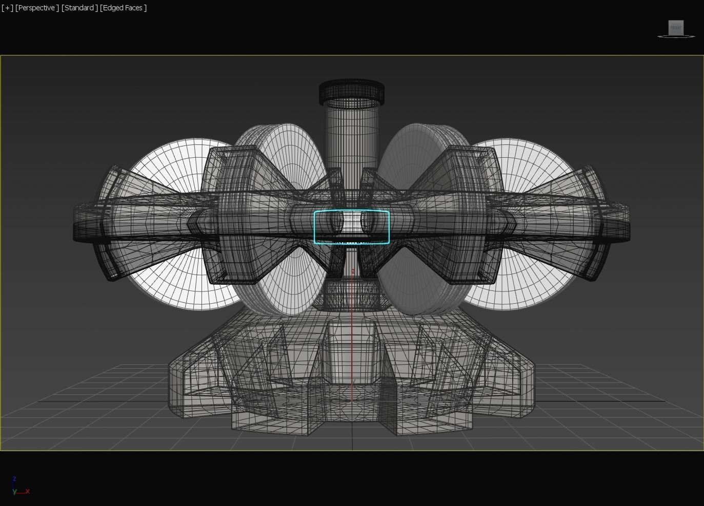 LArendsian Centripetal Supra Gyro - Concept 3D print model_21