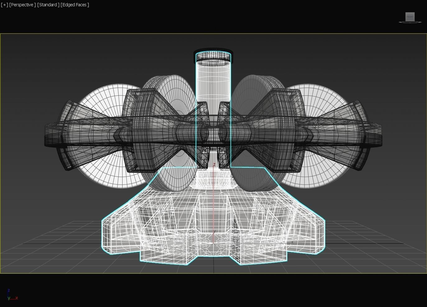 LArendsian Centripetal Supra Gyro - Concept 3D print model_17
