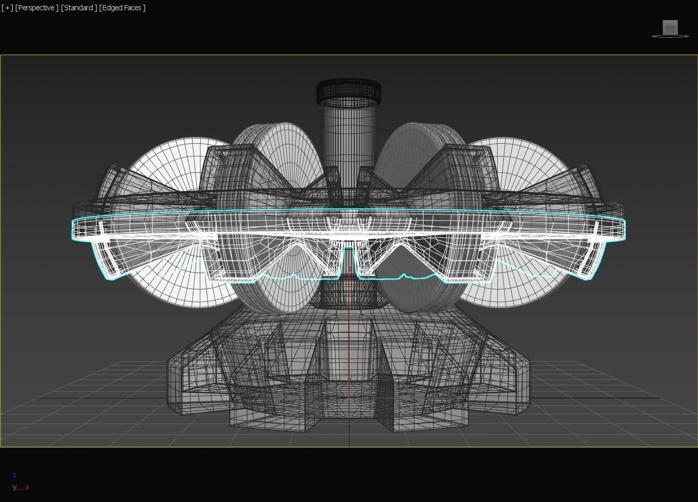 LArendsian Centripetal Supra Gyro - Concept 3D print model_20