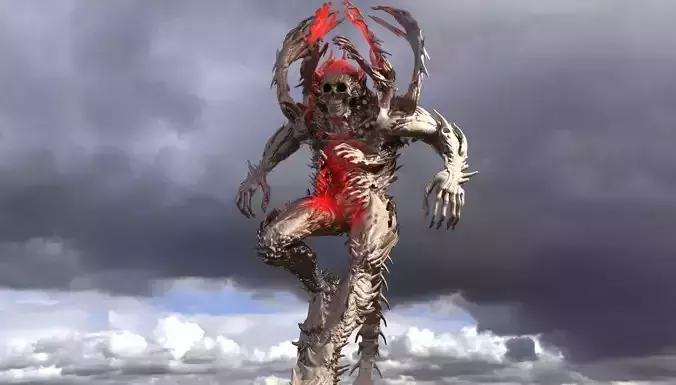 Dantes Glutony demon 