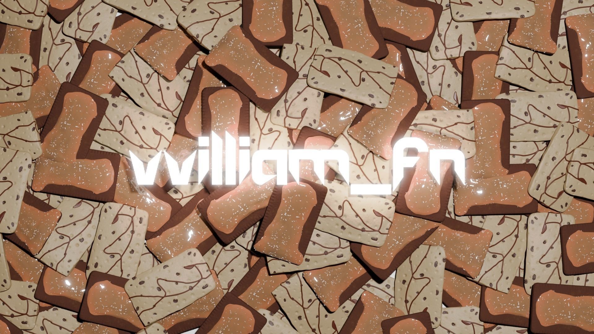 Chocolate Frosted Pop Tart Free 3D model_2