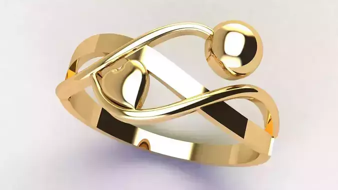 Plan Ring Gold Ring Silver Ring 