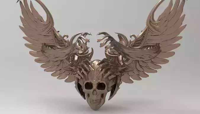 Skeleton Depths crown hell version Wings 