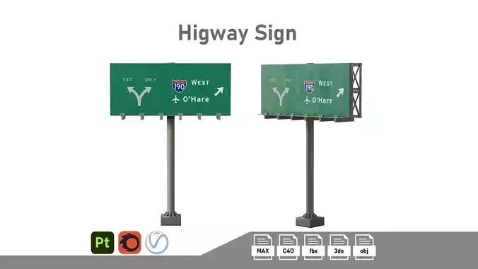 Highway Sign 01