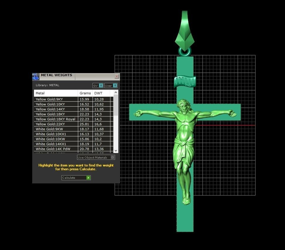 cross orthodox with the crucifix of jesus 993 3D print model_4