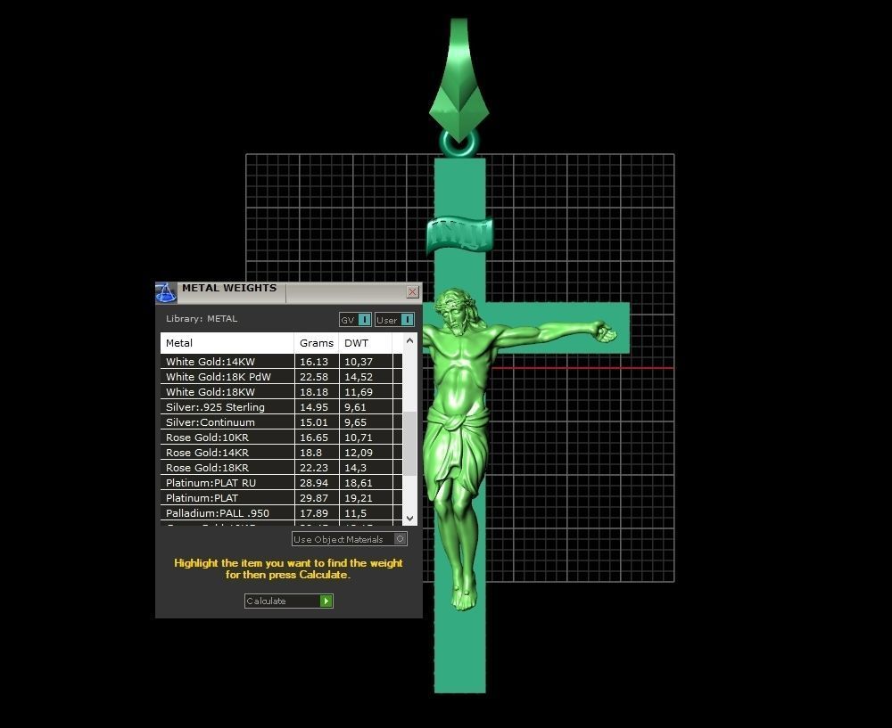 cross orthodox with the crucifix of jesus 993 3D print model_5