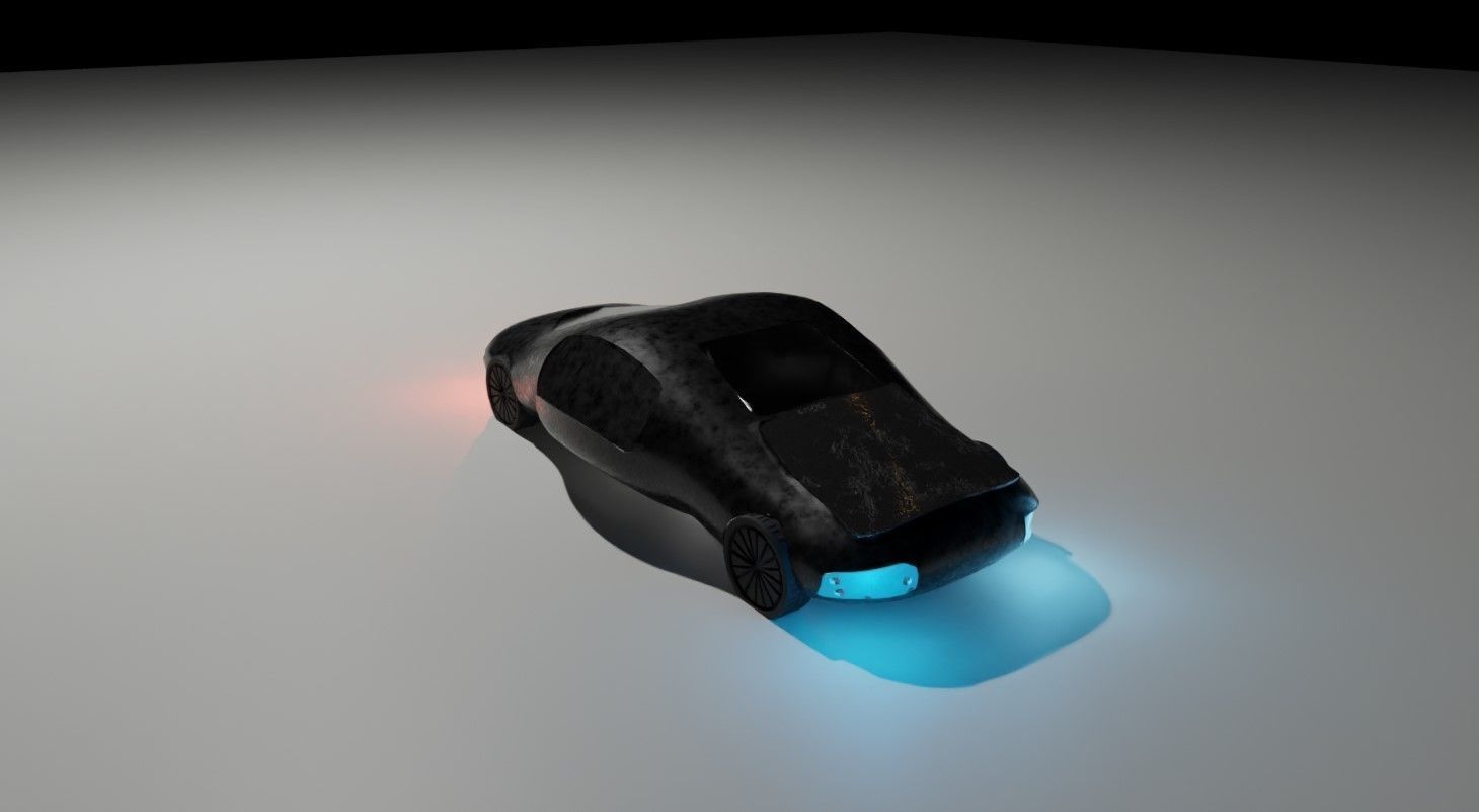 Future car 3D model_1