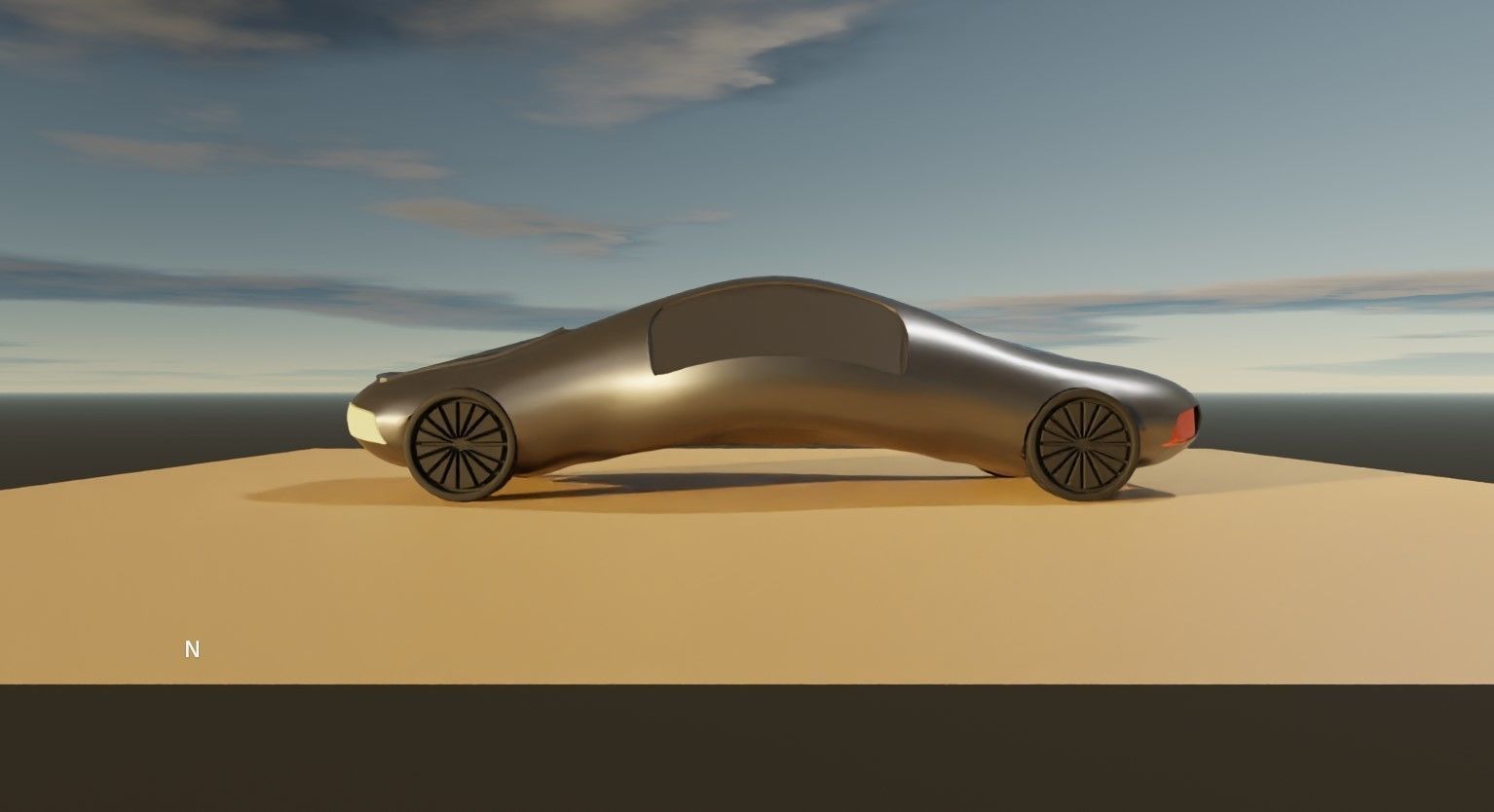 Future car 3D model_9