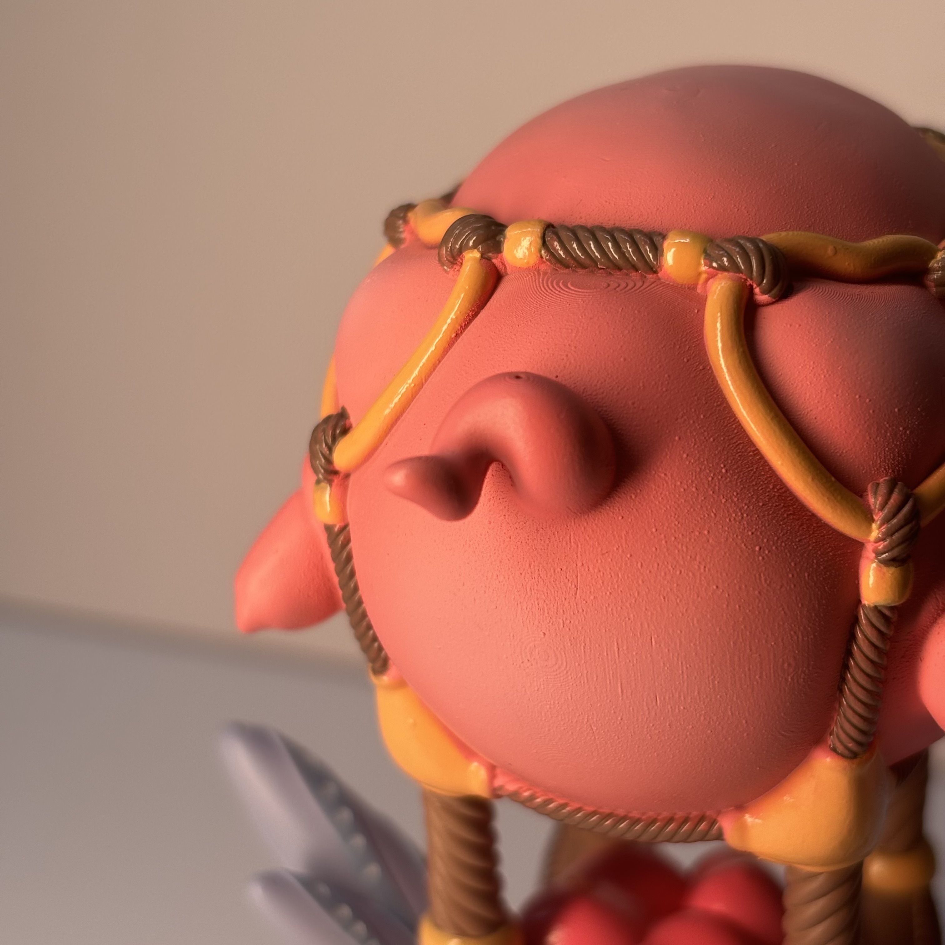 VALENTINE HOT AIR PIGGY 3D print model_8