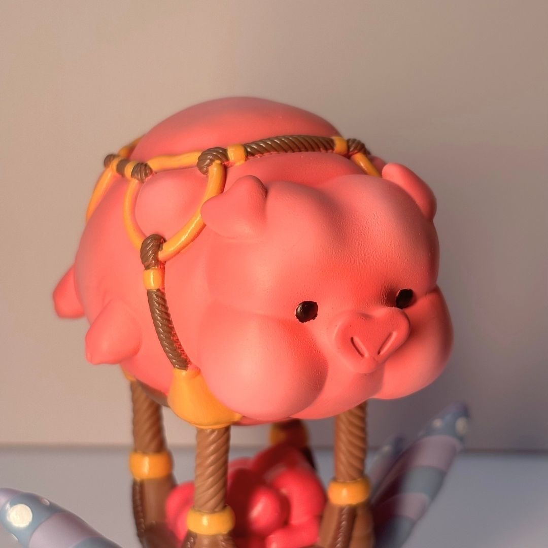 VALENTINE HOT AIR PIGGY 3D print model_4