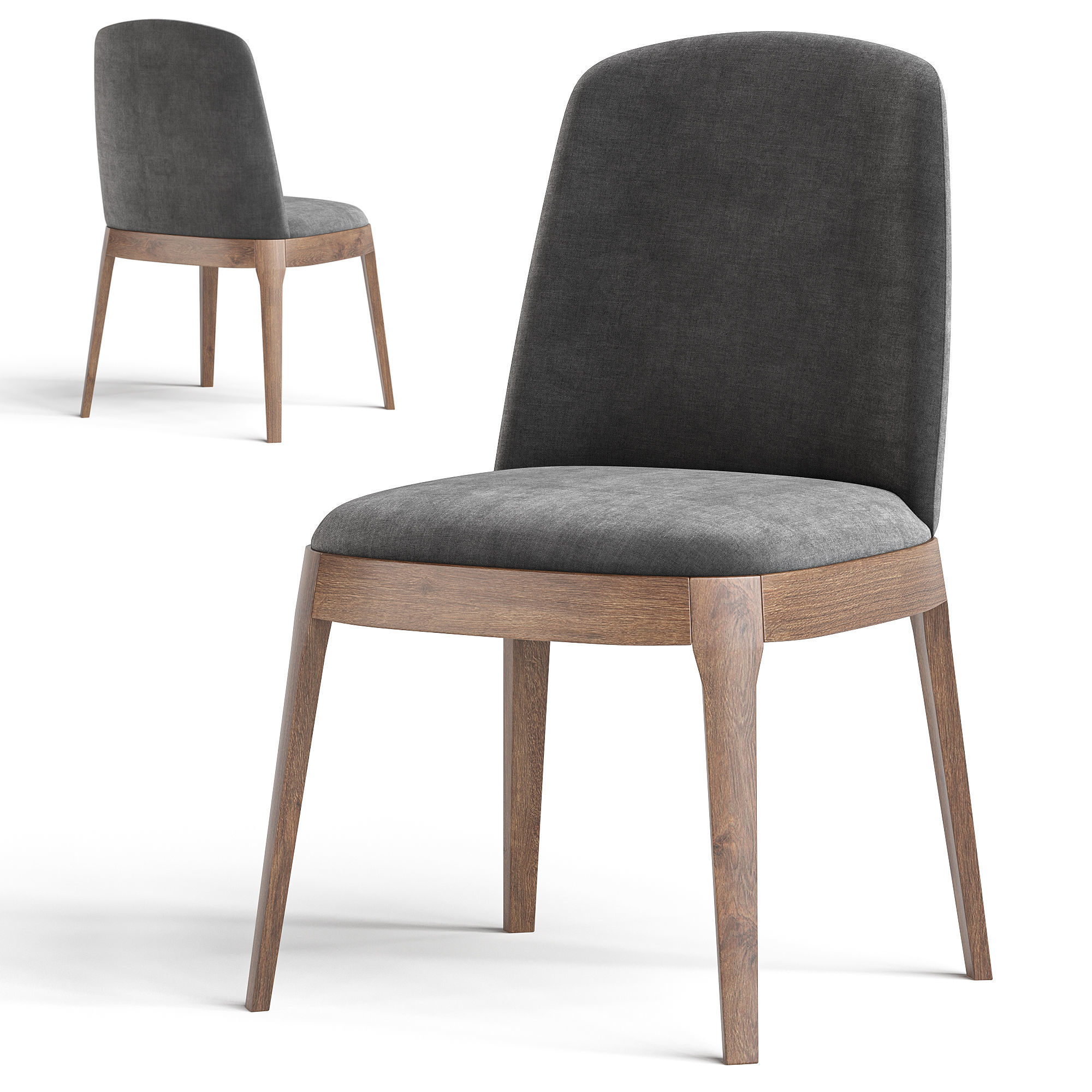 chair bryse 3D model_1