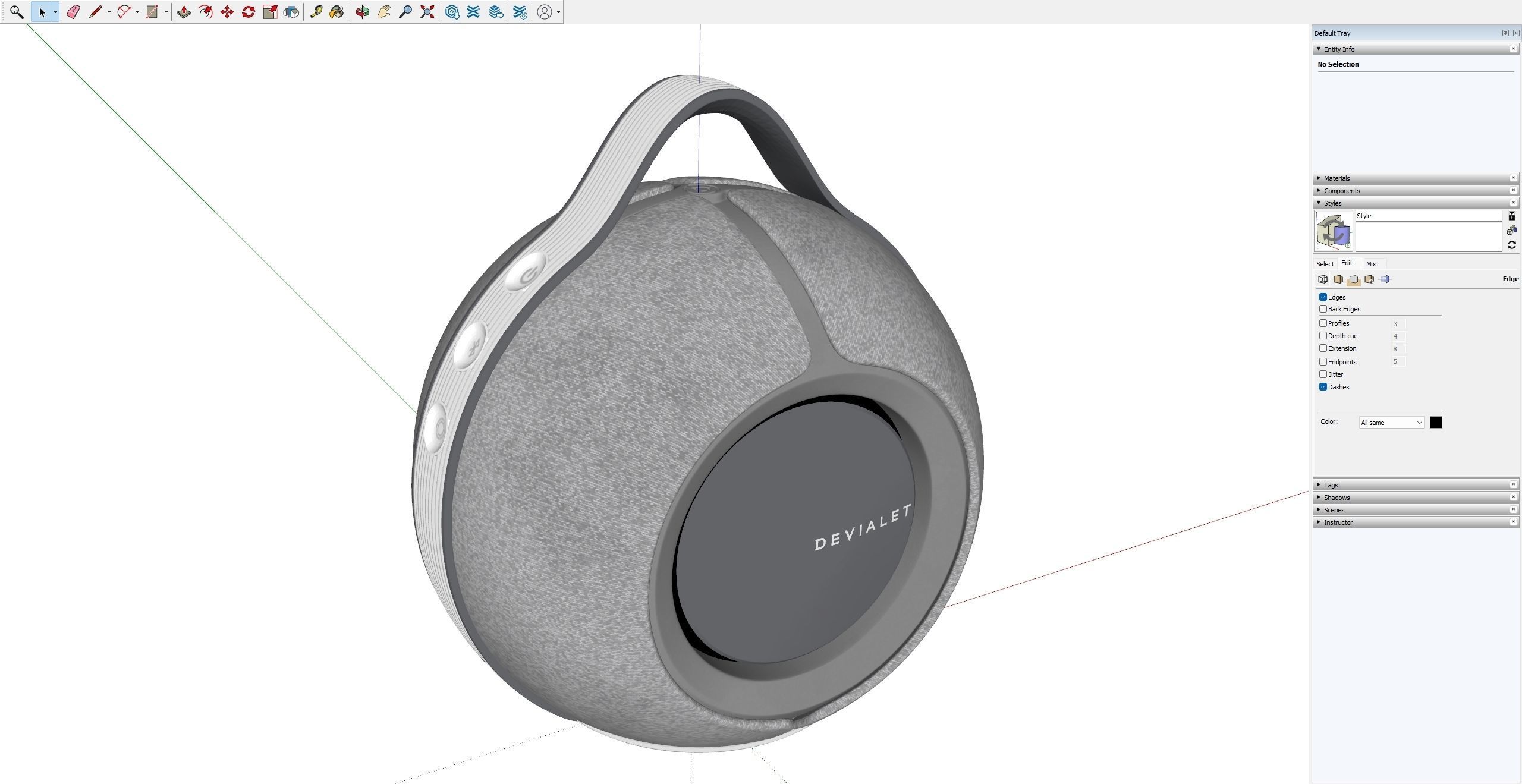 Devialet Mania - Portable Speaker 3D model_13