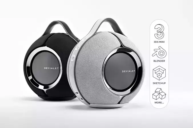 Devialet Mania - Portable Speaker 3D model