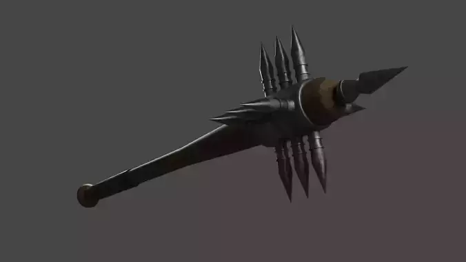 Baseball Bat with Spikes Weapon 
