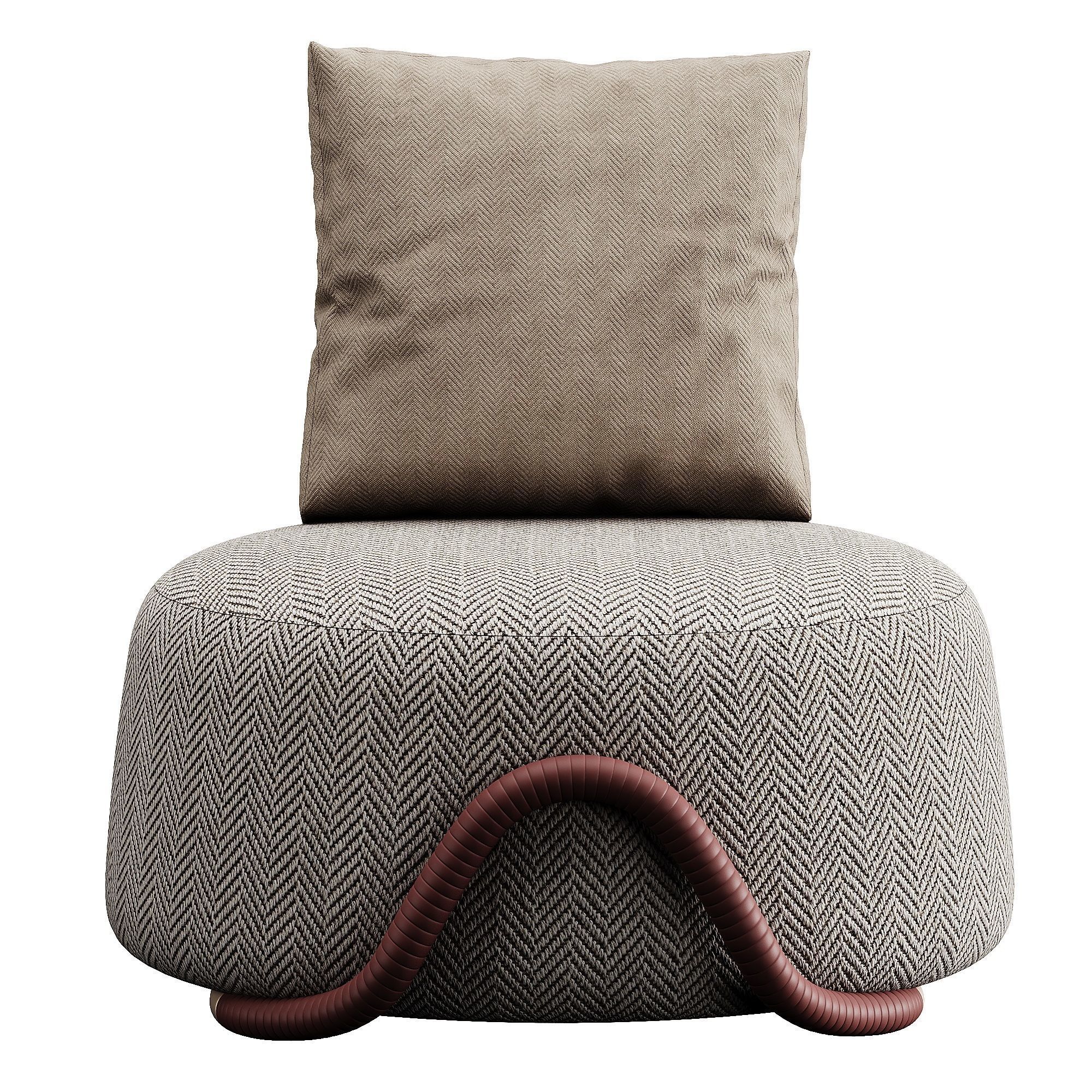 Paolo Castelli BABOU Lounge 3D model_2