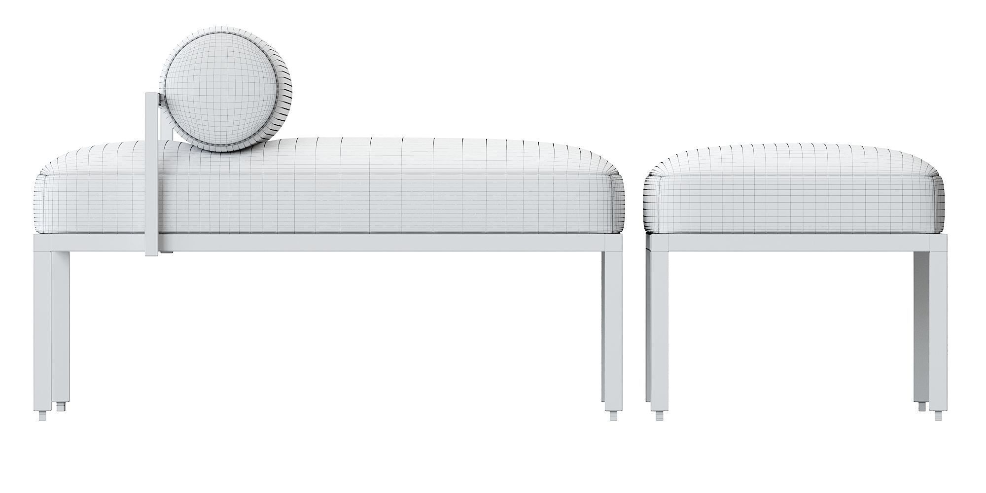 Oly Gallotti Radice Bench 3D model_5