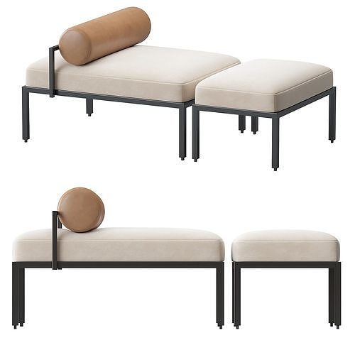 Oly Gallotti Radice Bench 3D model