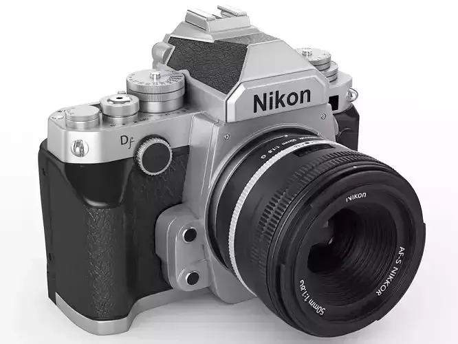 Nikon DF digidal camera 3D model