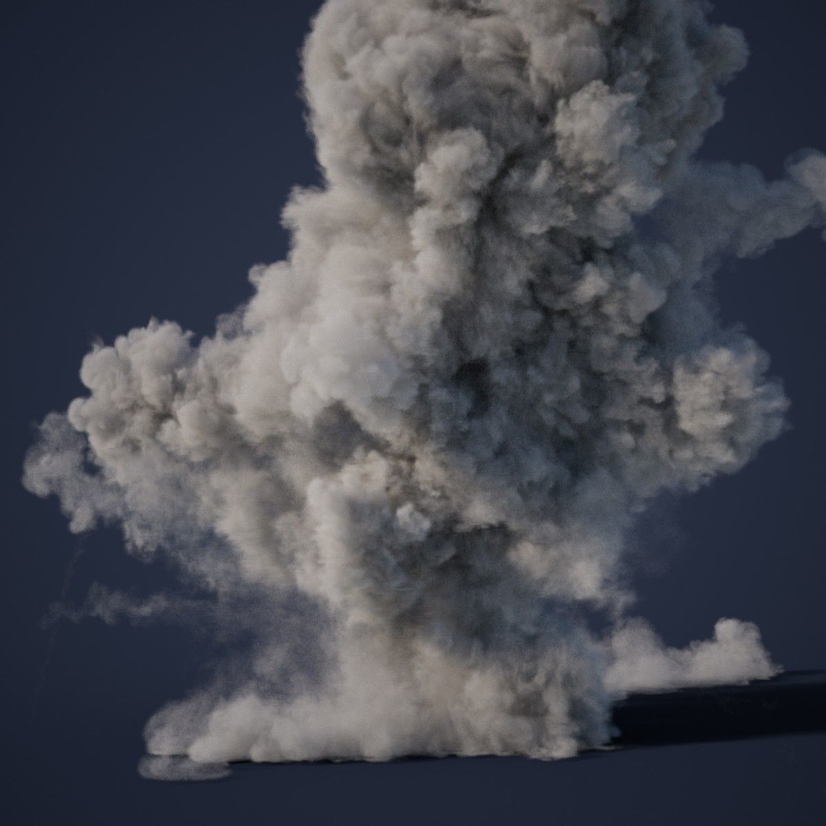 VDB Animated Explosion 3 vol1 3D model_5
