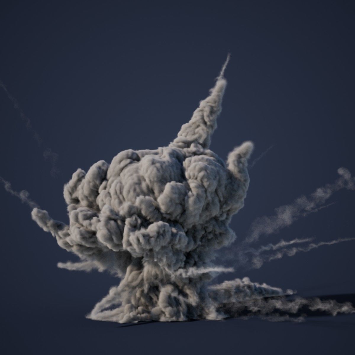 VDB Animated Explosion 3 vol1 3D model_3