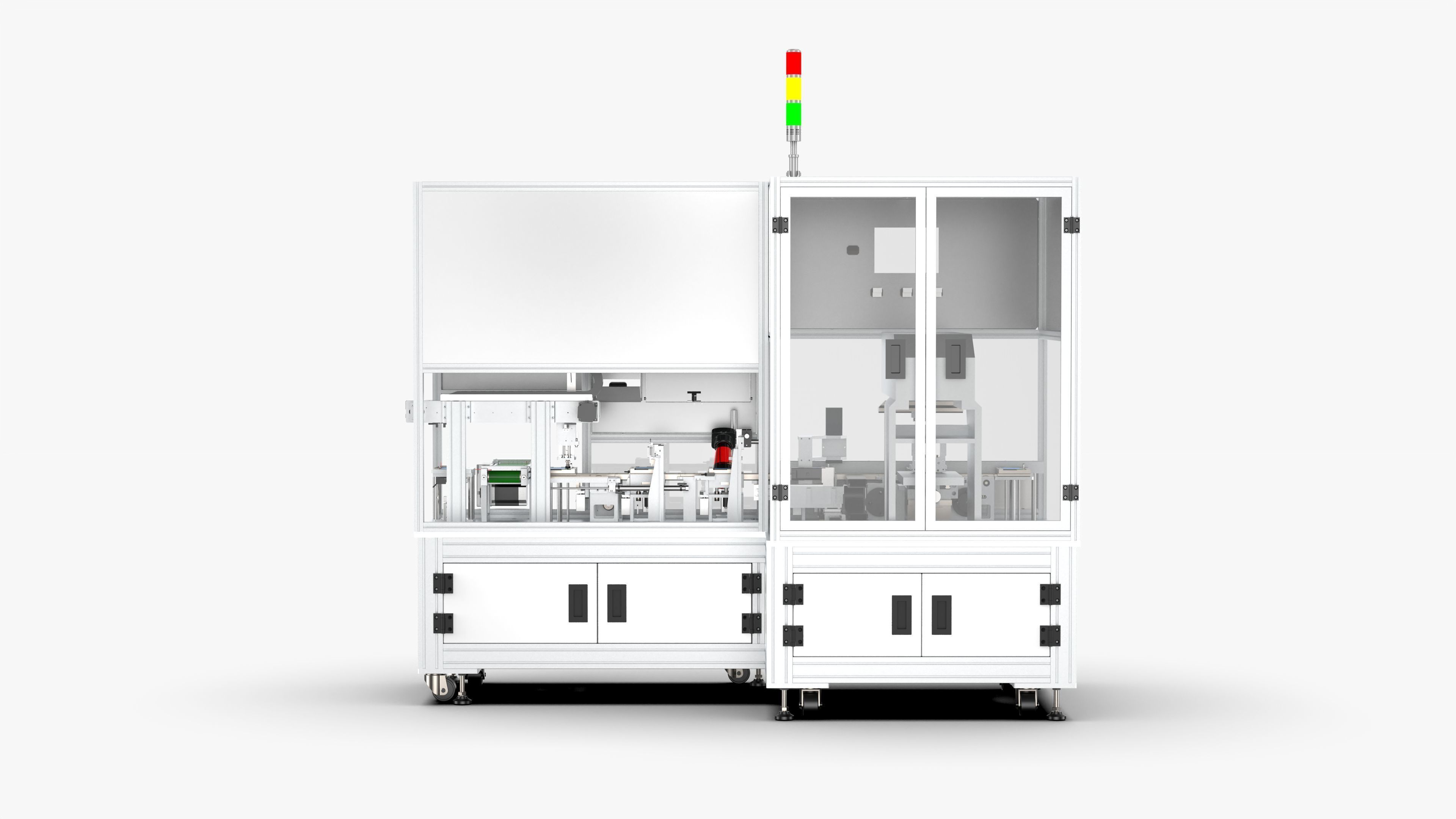 Fully Automatic Battery Pad Printing Inkjet Testing Machine 3D model_7