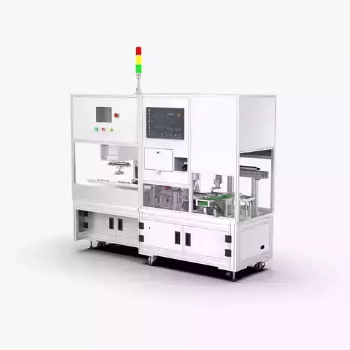 Fully Automatic Battery Pad Printing Inkjet Testing Machine 3D model