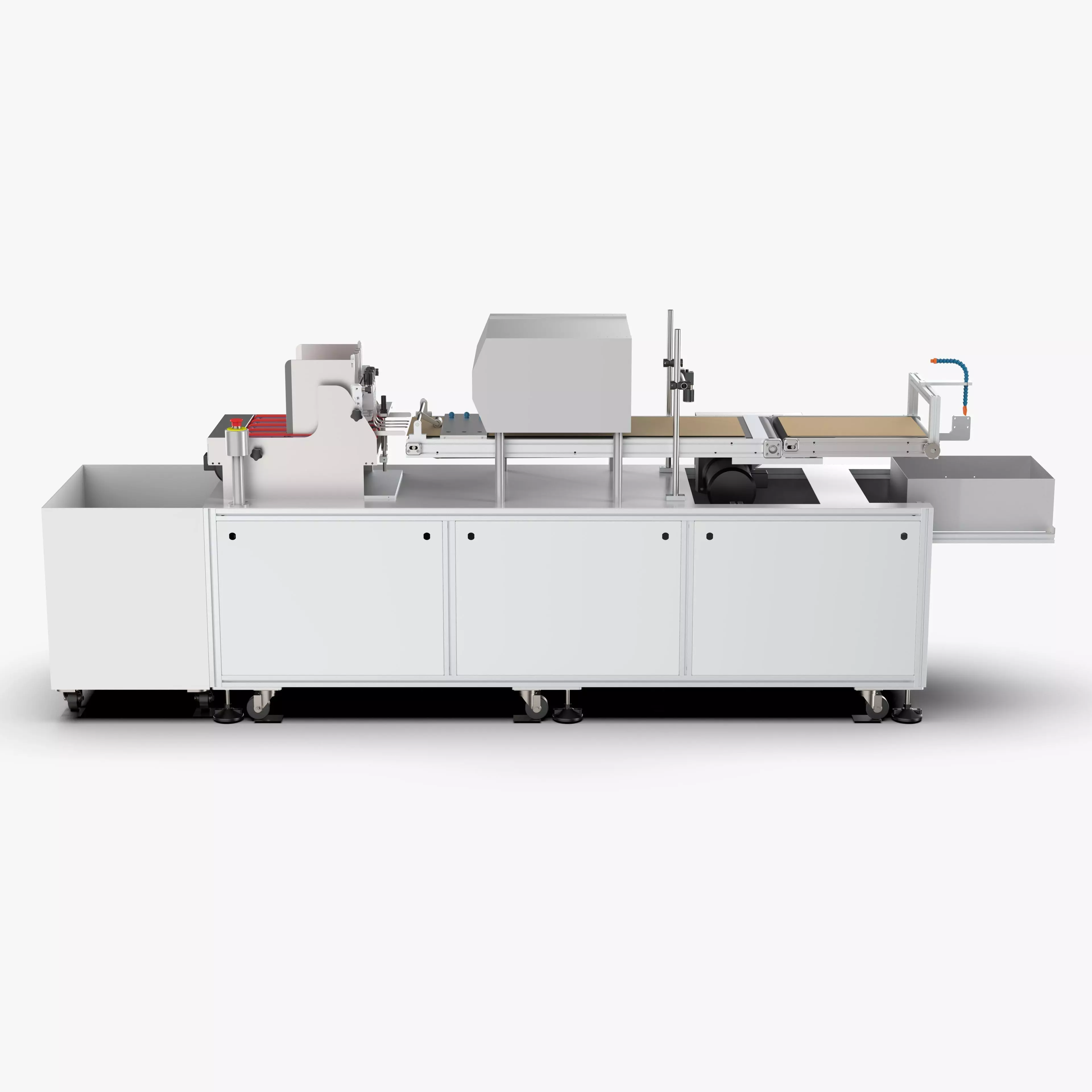 Automatic Carton QR Code Visual Inspection Assembly Line 3D model_0