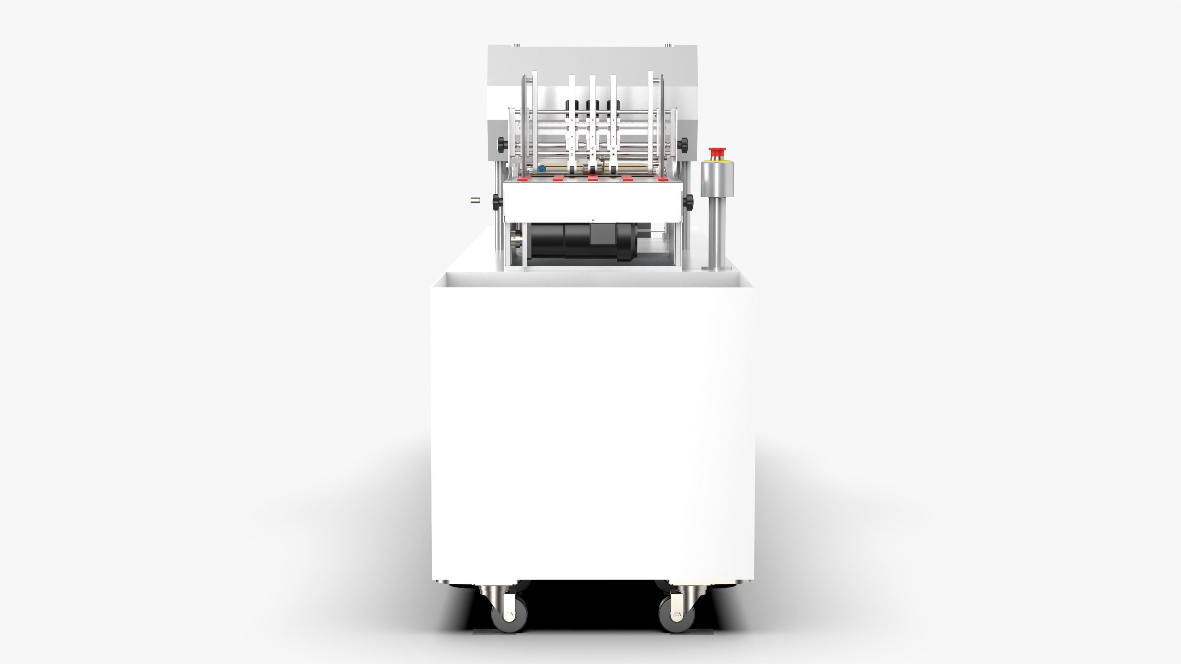 Automatic Carton QR Code Visual Inspection Assembly Line 3D model_7