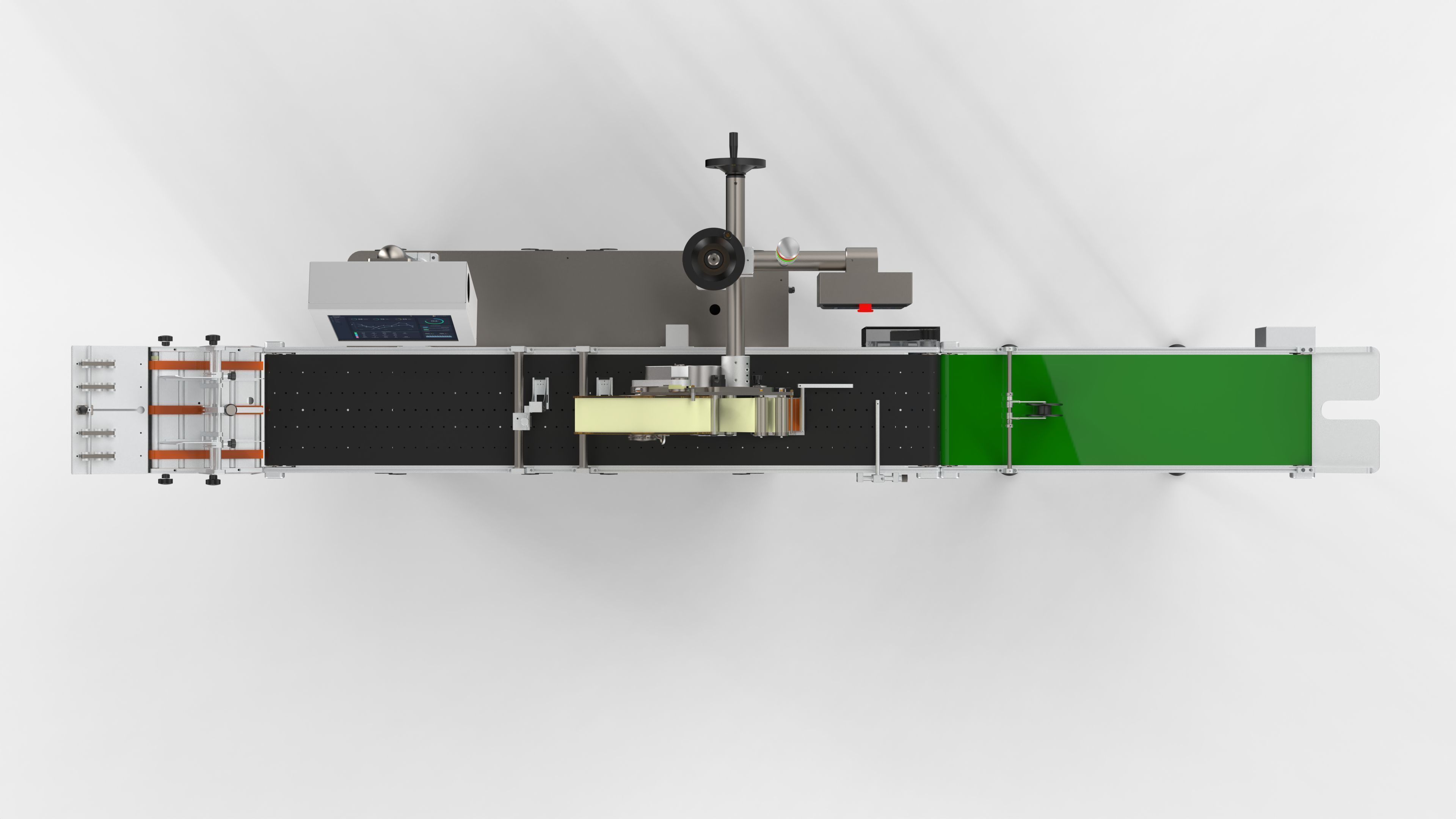 Automatic Labeling Machine 3D model_9
