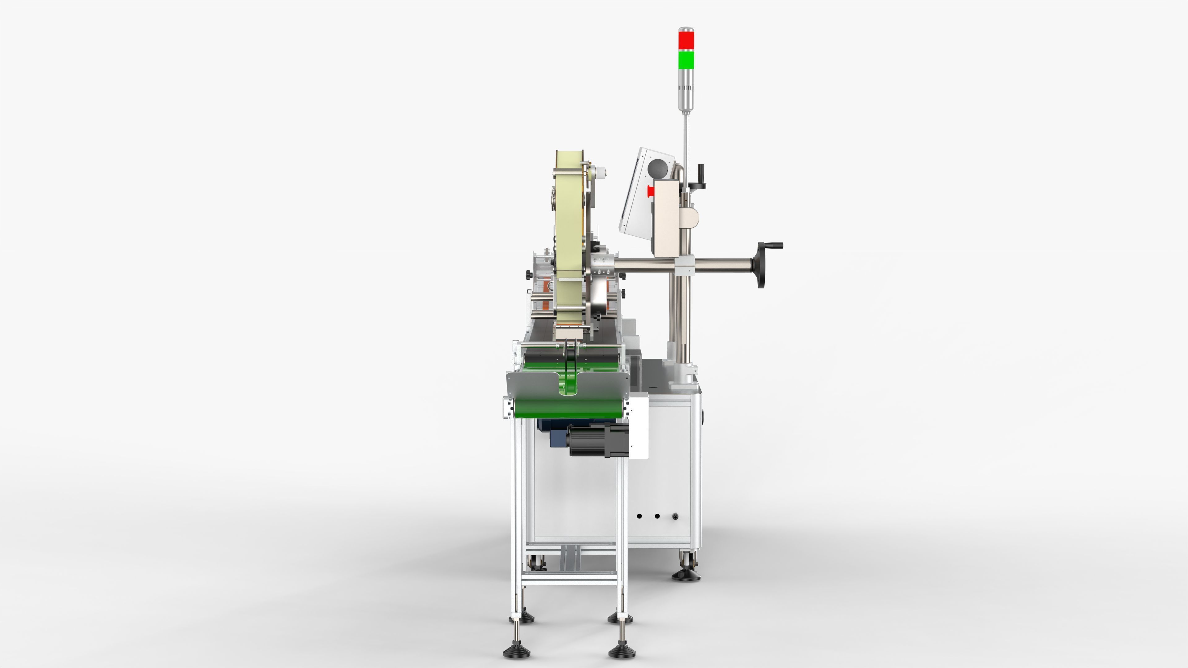 Automatic Labeling Machine 3D model_8