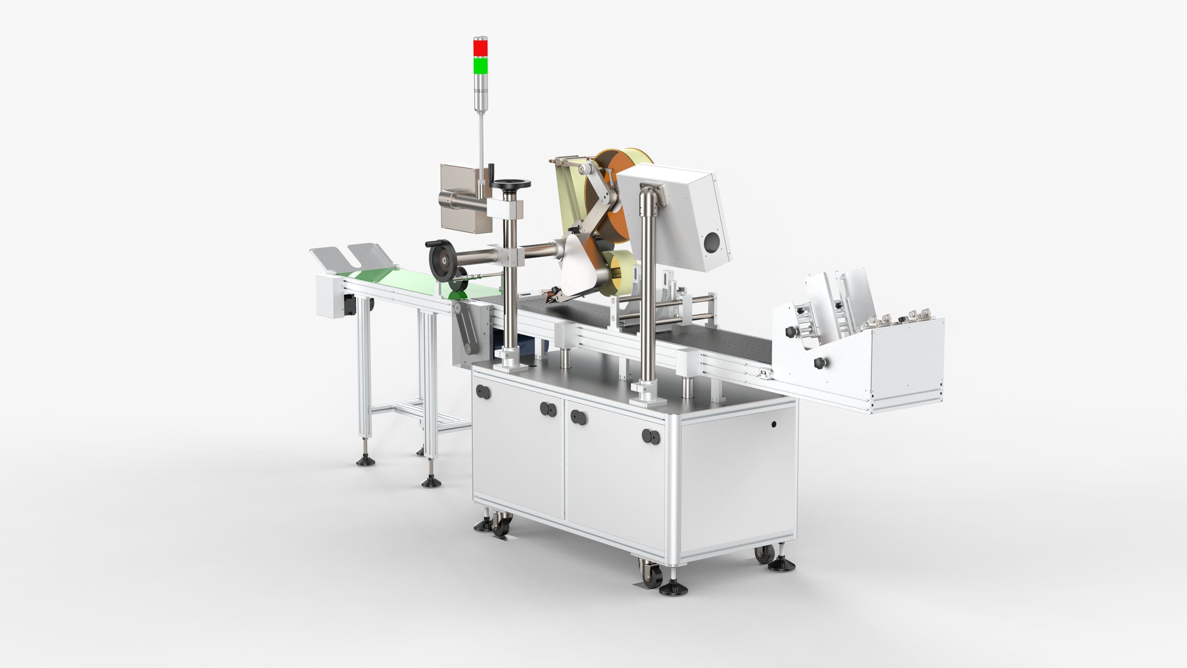 Automatic Labeling Machine 3D model_3