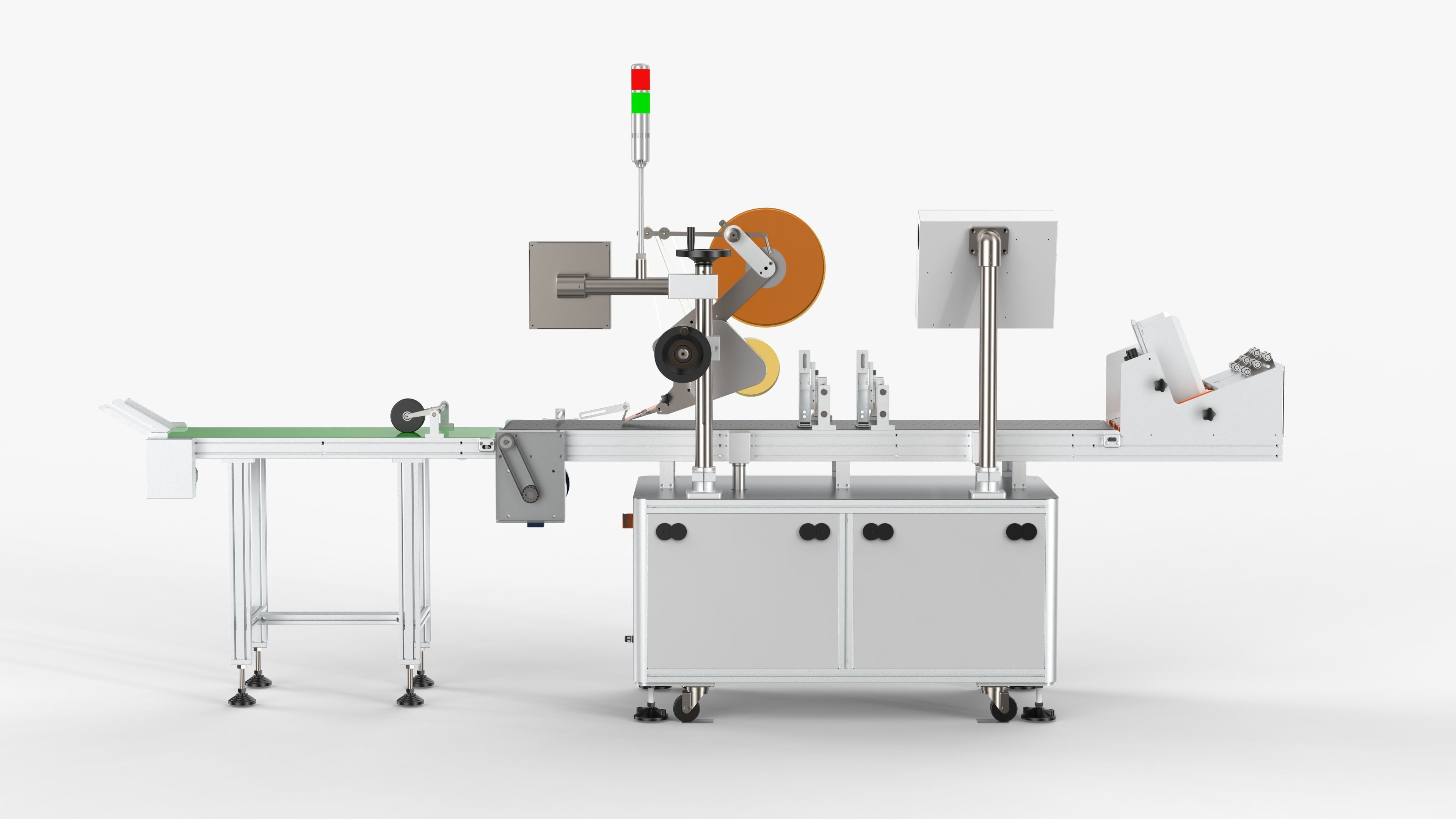 Automatic Labeling Machine 3D model_7