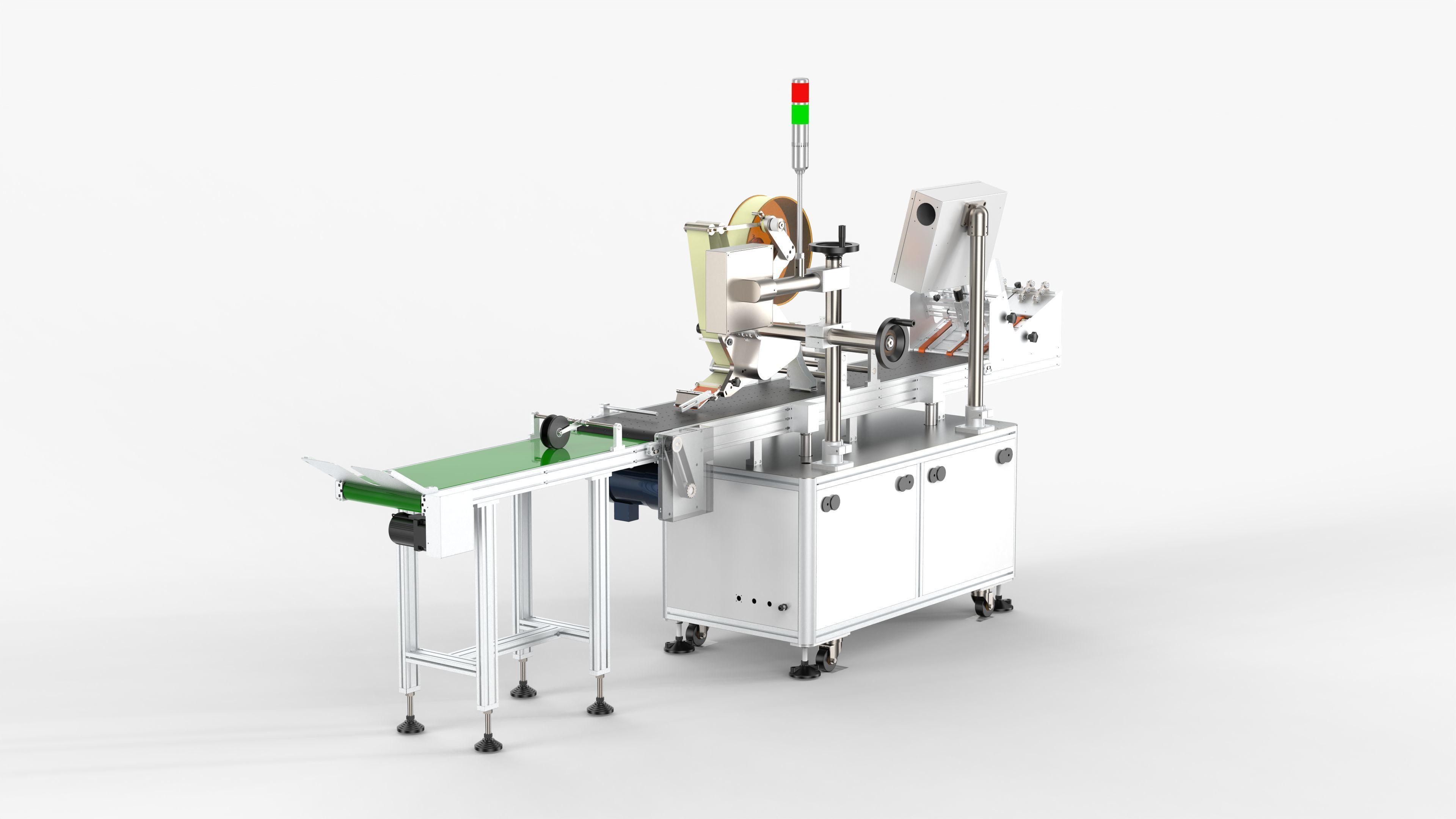 Automatic Labeling Machine 3D model_4