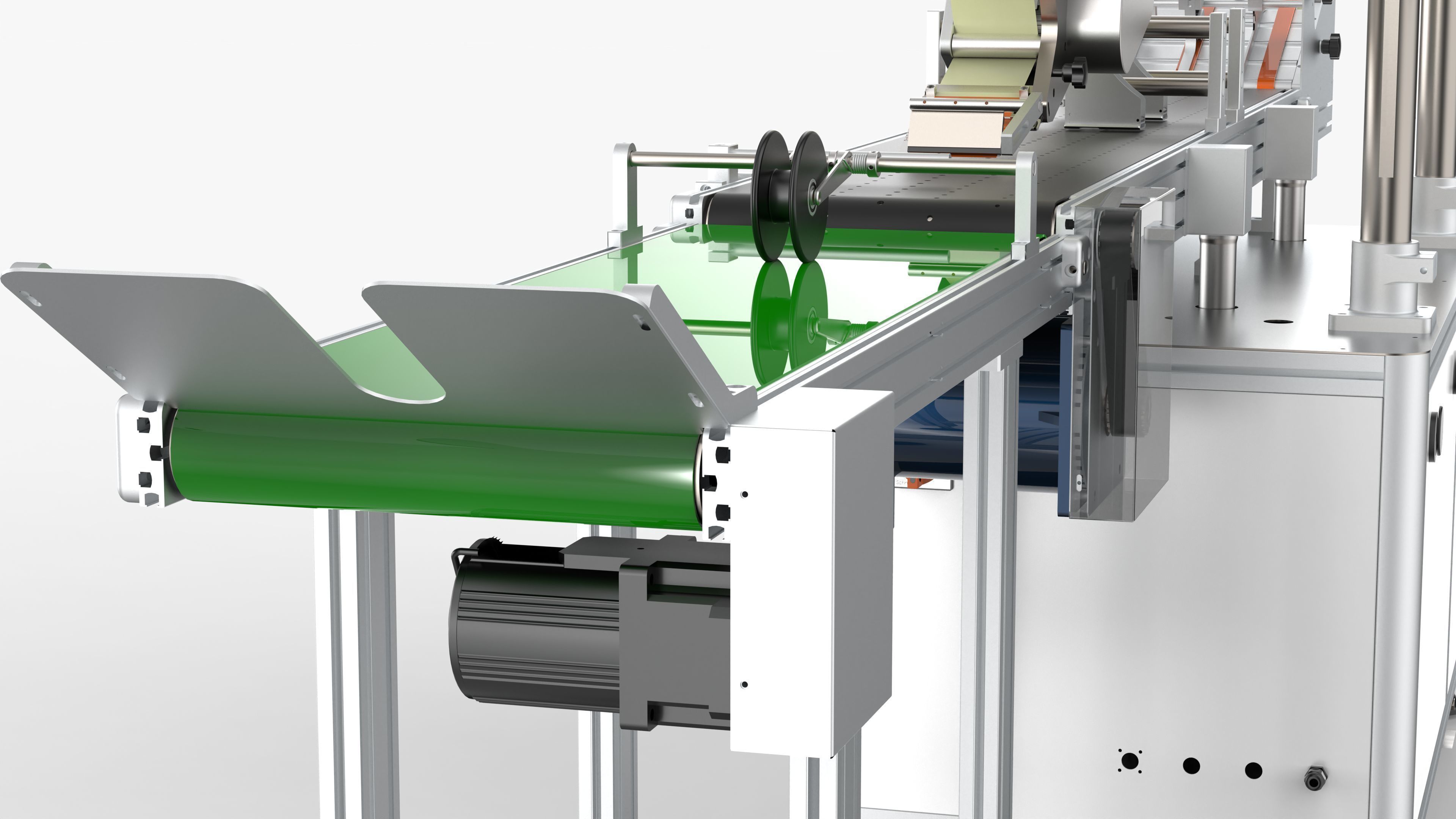 Automatic Labeling Machine 3D model_20