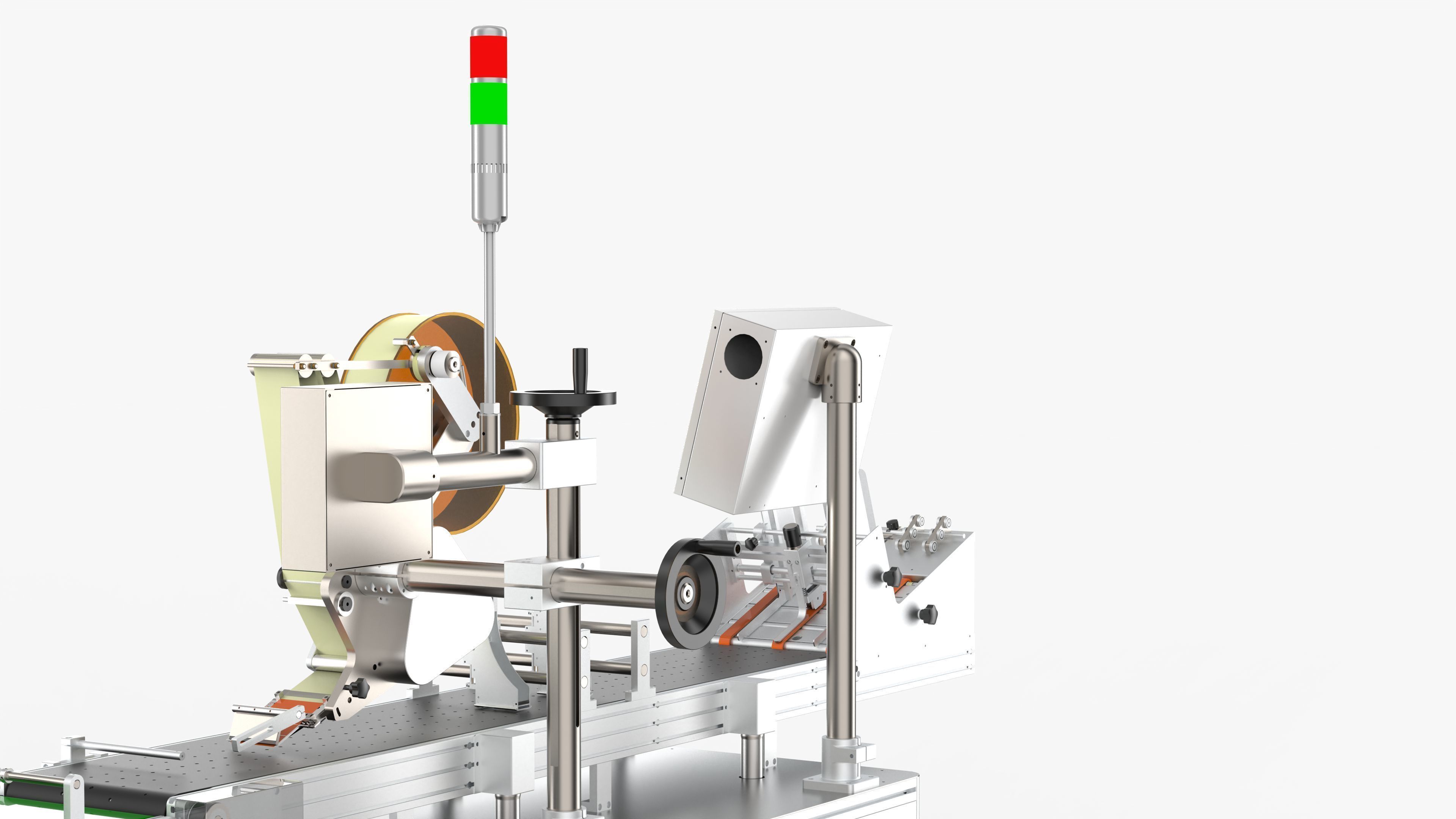 Automatic Labeling Machine 3D model_15