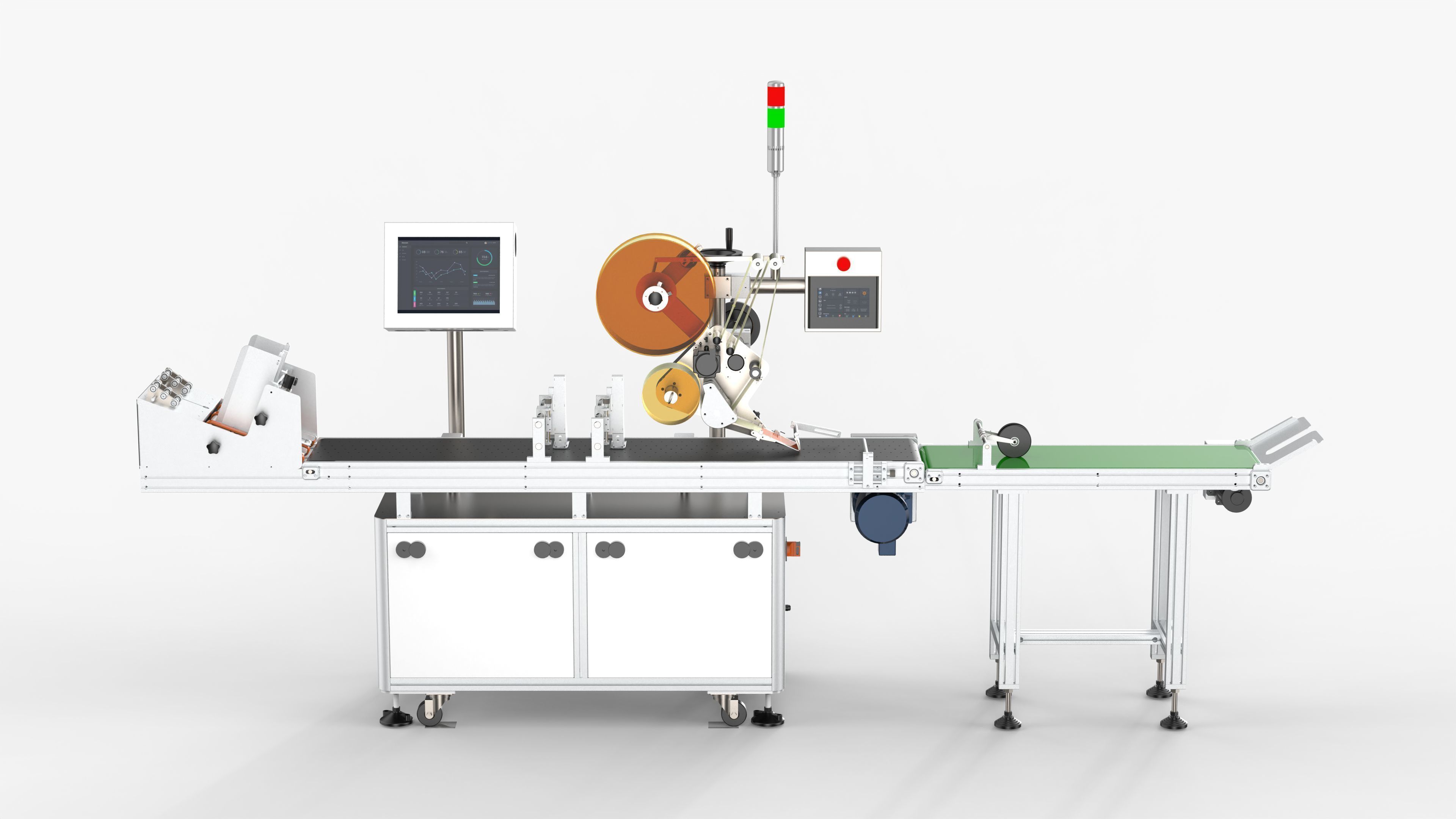 Automatic Labeling Machine 3D model_1
